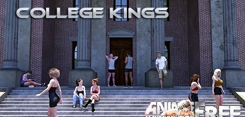 Короли Колледжа / College Kings [2020] [Uncen] [ADV, 3DCG, Animation] [Android Compatible] [ENG,RUS] H-Game