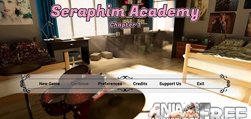 Seraphim Academy [2018] [Uncen] [ADV, 3DCG] [Android Compatible] [ENG,RUS] H-Game