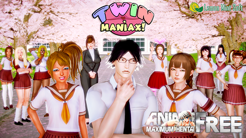 Twin Maniax! [2020] [Uncen] [ADV, 3DCG] [Android Compatible] [ENG] H-Game