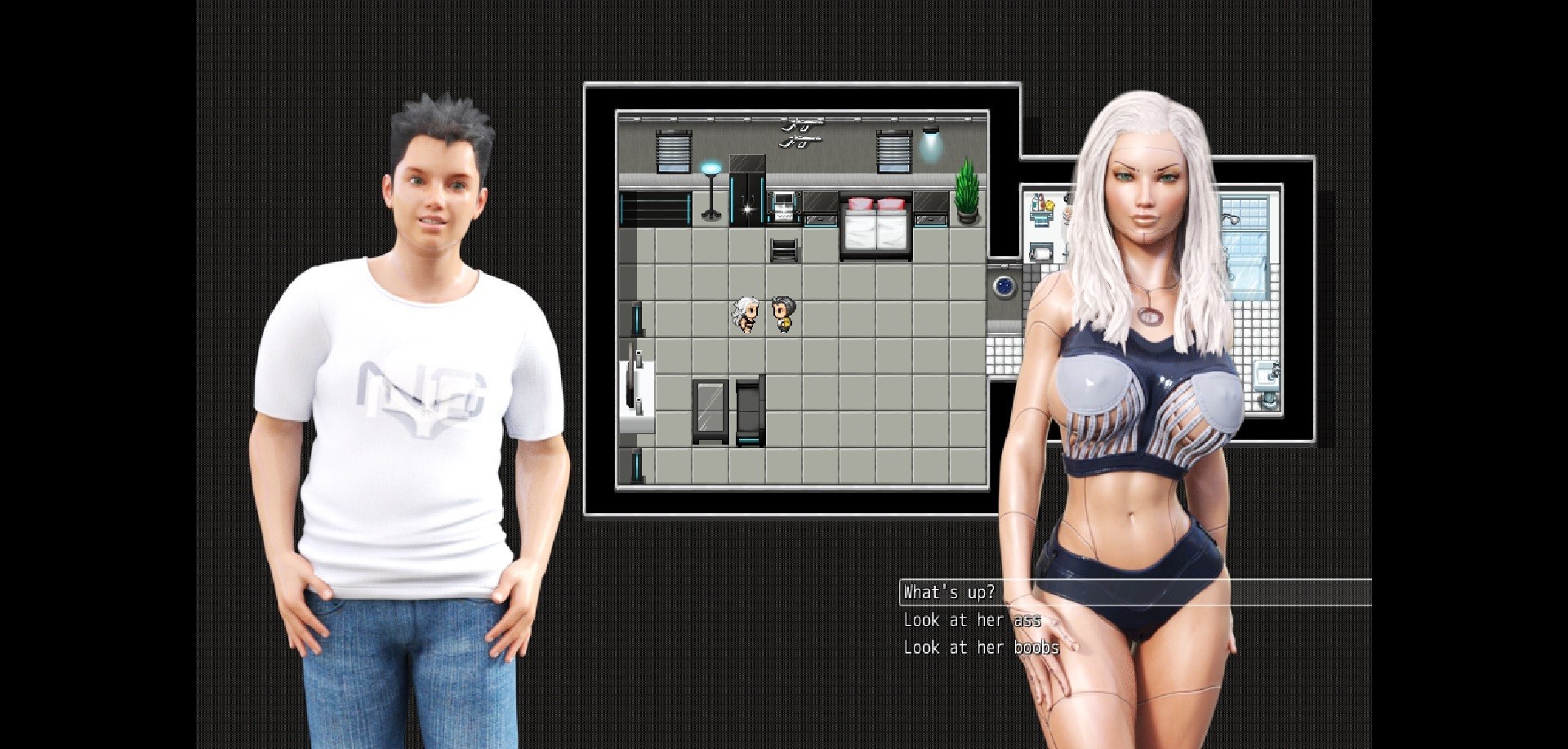 Robot's Touch 2015 Uncen 3DCG, RPG, Simulator ENG H-Game.