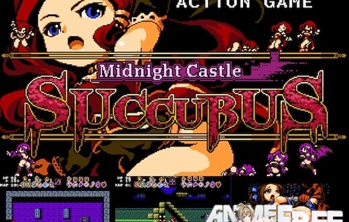 Midnight Castle Succubus / Midnight succubus castle [2019] [Uncen] [Action, Pixel/Dot] [ENG,JAP] H-Game