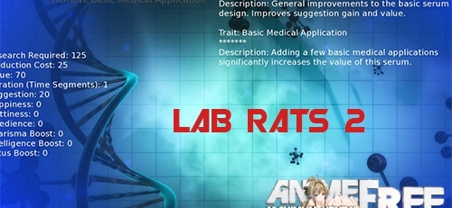 Lab Rats 2 [2018] [Uncen] [ADV, 3DCG] [Android Compatible] [ENG,RUS] H-Game