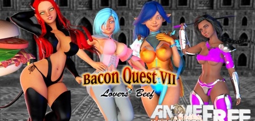 Bacon Quest: Lover's Beef Special Edition [2018] [Cen] [ADV, 3DCG] [ENG] H-Game