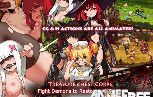 Treasure Chest Corps - Fight Demons to Restore the Barrier [2019] [Cen] [Action, Animation] [ENG,JAP] H-Game