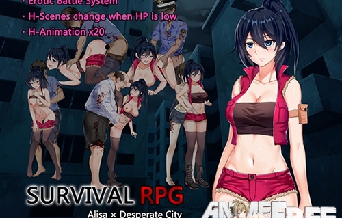 Survival RPG Alisa x Desperate City [2019] [Cen] [jRPG] [JAP,ENG] H-Game