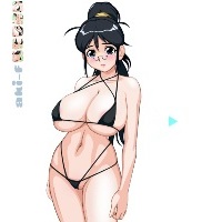 Aki with big milks takes off her bikini and waits for orders