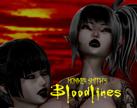 Moniker Smith's Bloodlines — 10 000 порно фото с вампиршами